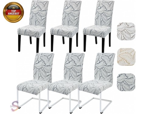 Stuhlhussen 6er set universal - stuhlhussen,