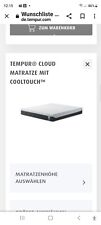 Matratze 100x200 von Tempur. Tempur Cloud mit Cooltouch. Höhe  25. Von Mai 2020 