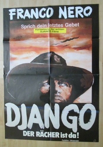 Filmplakat django der - django,