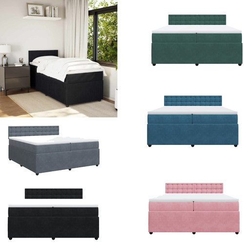 Boxspringbett einzelbett - boxspringbett,