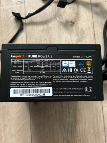 Quiet pure power 600w - quiet!, |