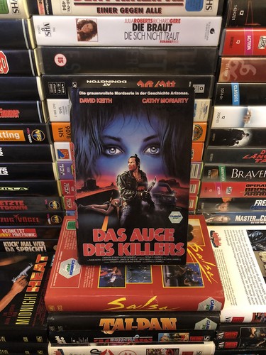 Das auge des - killers, vhs