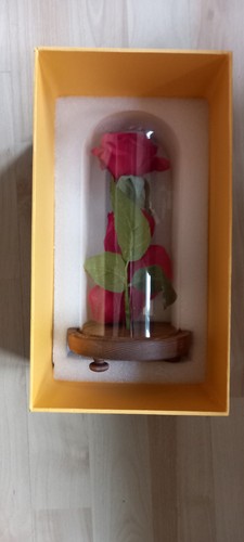 Tischlampe verzauberte rose - tischlampe,