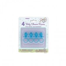 Deko Schnuller, blau, 4 Stück