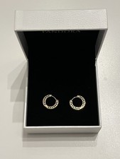 Pandora-Creolen-Ohrringe-Rosé