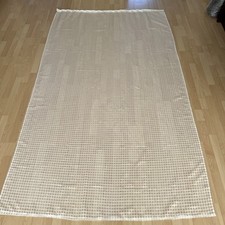Mega Toller Vorhang Ikea Gr 250x 145 cm  Farbe Weiß Kariert Wie  neu