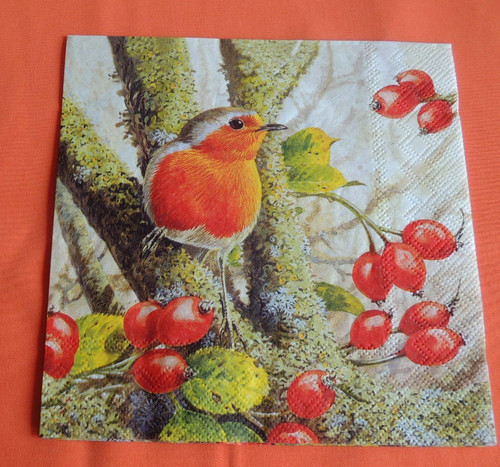 Lose servietten rotkehlchen - lose,