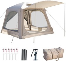 Aufblasbares zelt camping - aufblasbares,