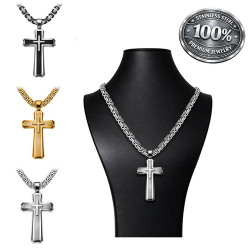 Massiver xxl kreuz anhänger - massiver,