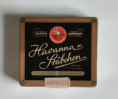 Alte blechdose havanna - ,