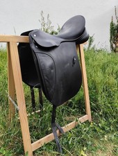 Sattel Dressur von Passier, Hubertus Schmidt 17,5" Schwarz