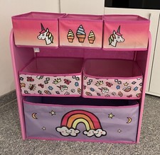 Einhorn Regal Organizer  mit 6 Boxen