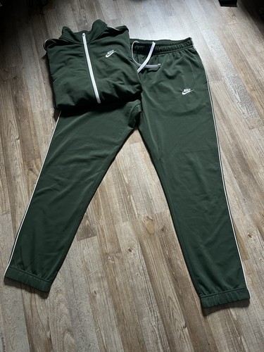 Nike trainingsanzug olivgrün - nike,
