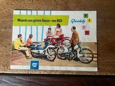 NSU Quickly Verkaufsprospekt, äußerst selten