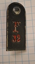 Wehrmacht / Feuerwehr Drittes Reich F32 Anstecknadel Abzeichen