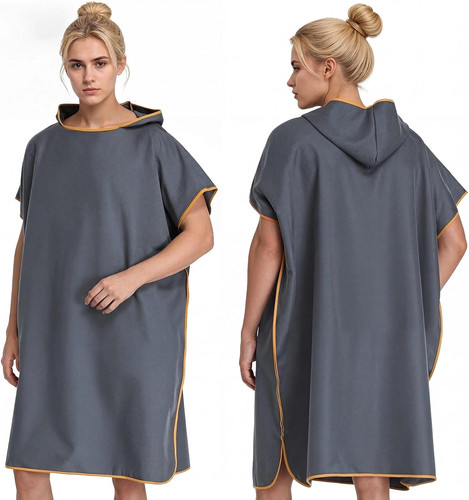 Badeponcho damen herren surf - &,
