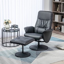 HOMCOM Relaxsessel mit Hocker