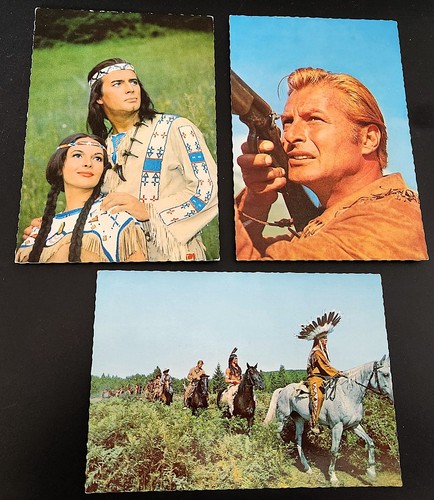 Postkarten winnetou - postkarten, ii