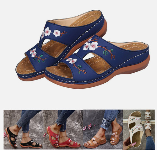 Damen pantoletten sandalen - pantoletten,