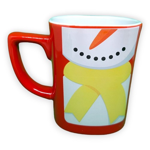 Nescafe tasse schneemann rot - schneemann,