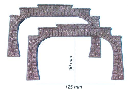 Heki 3126 tunnelportale - 3126, h0