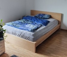 bett 140x200 + matratze