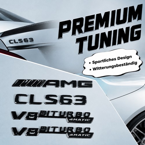 Schwarze tuningmarke cls63 - tuningmarke,