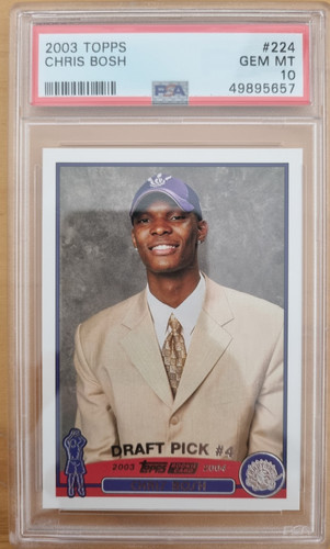 2003 topps chris bosh - topps,