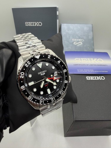 Seiko sports automatik gmt - seiko, 5