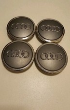 4x Original Audi Nabendeckel 4B0601170A Radnabe Kappe Nabenkappe Felgendeckel 