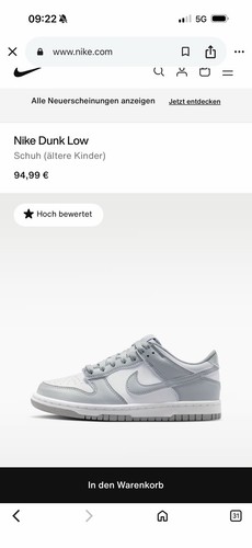 Neu nike dunk low sneaker - dunk,