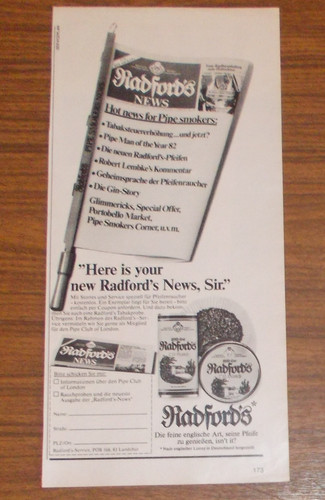 Seltene werbung radford - seltene,