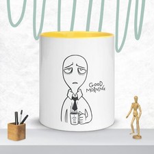 Tasse mit farbiger - , innenseite