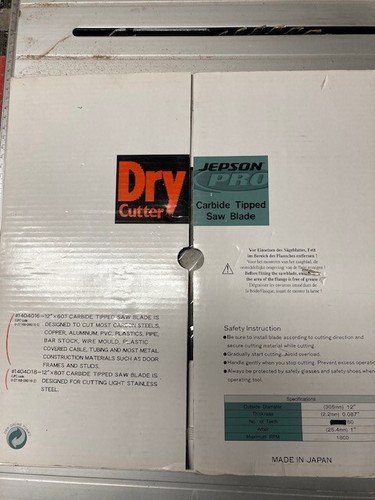 Sägeblatt jepson drytech - jepson, hm