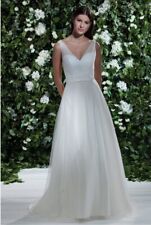 Hochzeitskleid schlicht Tüll