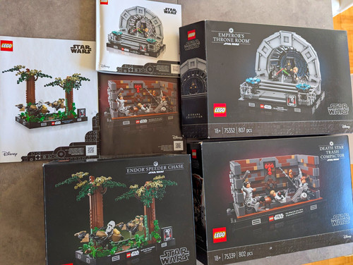 Lego star wars - wars, diorama
