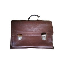 Alte Aktentasche aus Leder