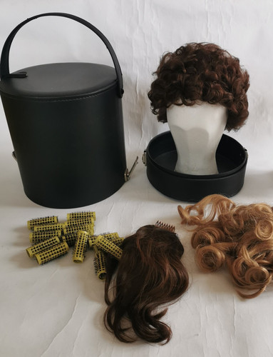 Vintage perückenkoffer - vintage,