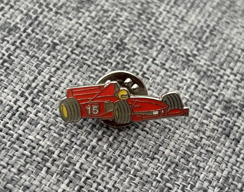 Team ferrari rot - rennwagen, pin