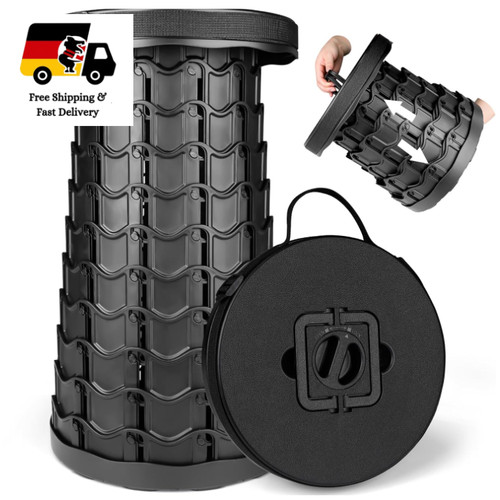 Tragbarer teleskophocker - tragbarer,