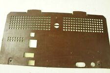 Rückwand für Röhrenradio