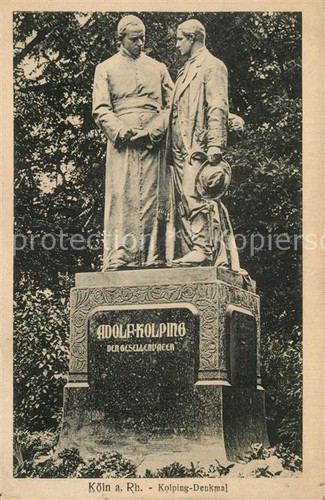 Rhein kolping denkmal - rhein,