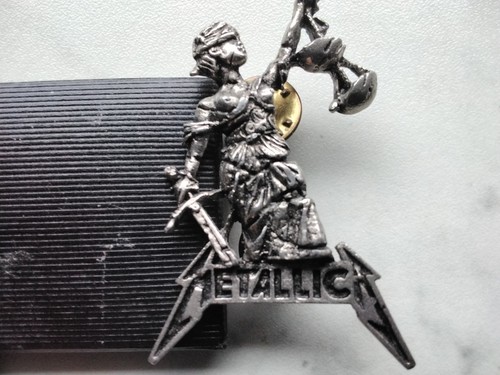 Metallica pin original 90er - metallica,
