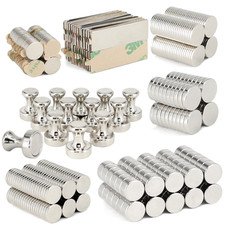 Neodym Magnete N52 Set Magnet Scheiben Quader Selbstklebend Kegel Magnetscheiben