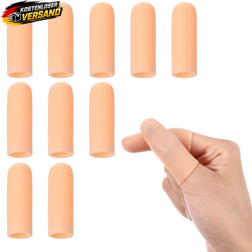 Silikon fingerschützer set - silikon,