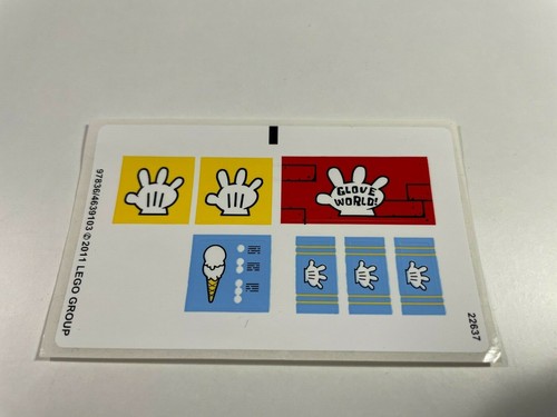Lego original aufkleber - original,