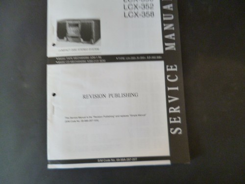 Original service manual - original,