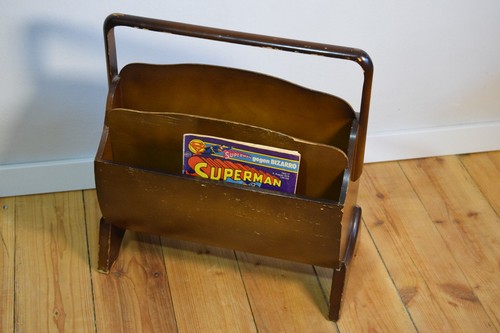 Original zeitungsständer holz - original,