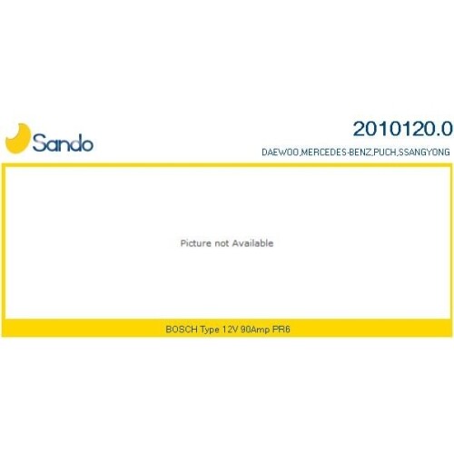 Generator sando 2010120 für - sando,