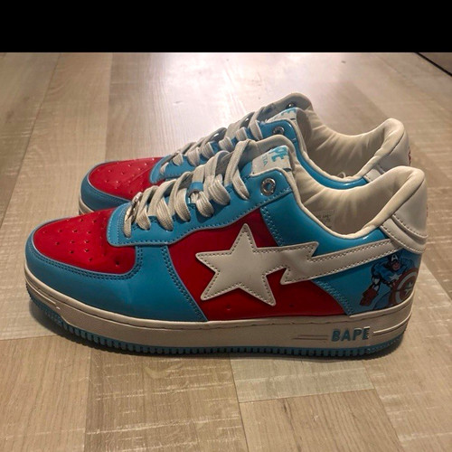 Bathing ape bapesta low - a,